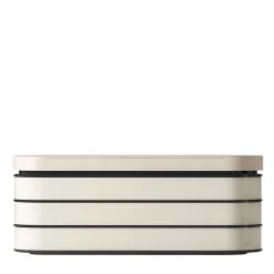 Derry Leather and wood dresser