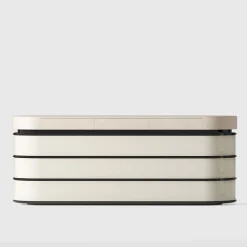 Derry Leather and wood dresser