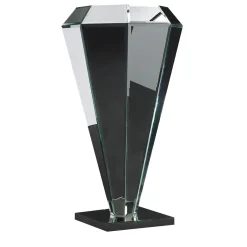 Diamante Mirrored Support Column