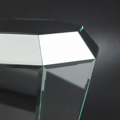 Diamante Mirrored Support Column