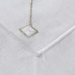 Diamond Linen Tablecloth