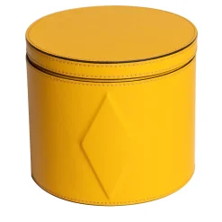 Diamond Mimosa Mini Circle Box