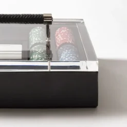 Diana Leather Poker Case