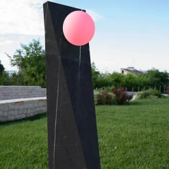 Dieus Black Extra Large Floor Lamp by Sissy Daniele