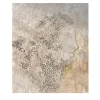 Dike Beige Textured Resin Painting