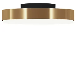 Discus Brass & Black Ceiling Lamp by MKV Design