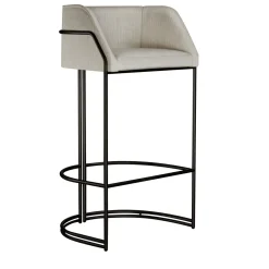 Déjà Vu White Stool