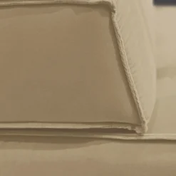 Docker Beige Velvet Armchair