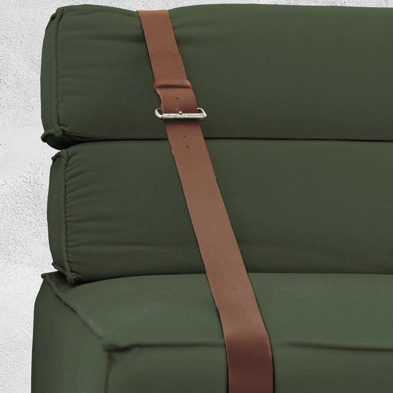 Docker English Green Velvet Armchair