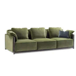 Dodo Green Sofa by Stefano Giovannoni