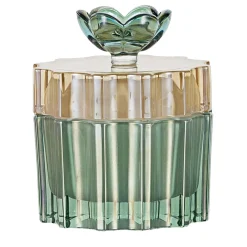 Doge Green Glass Box with Lid