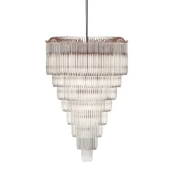 Doge Steel And Crystals 39-Light Chandelier