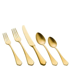 Dolcevita Vintage Oro 5-Piece Flatware Set