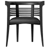 Dolfin Black Ash chair
