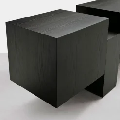 Dolmen Black Ash Sideboard by Dainelli Studio
