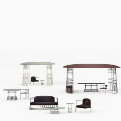 Dolmen Rectangular Gazebo by Margherita Rui