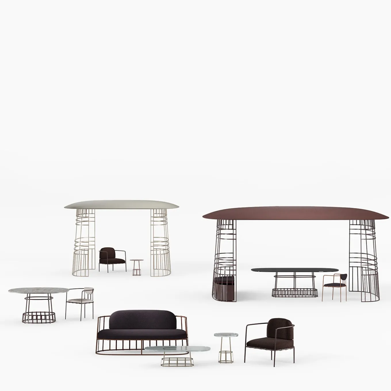 Dolmen Rectangular Gazebo by Margherita Rui