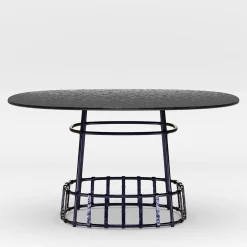 Dolmen Square Dining Table by Margherita Rui