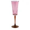 Domina Set of 2 Pink-To-Orange Flutes