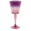 Domina Set of 2 Pink-To-Purple Water Glasses