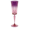 Domina Set of 2 Pink-To-Purple Flutes