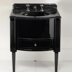 Domino Black Vanity Unit