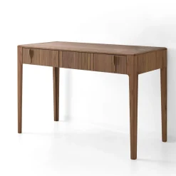 Domino 1-Drawer Canaletto Walnut Writing Desk