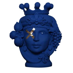 Donna Assunta Blue Oltremare Vase