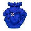 Donna Rosalia Blue Oltremare Vase