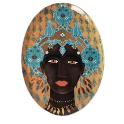 DONNE FIORITE Set of 2 Jamila Oval Tray