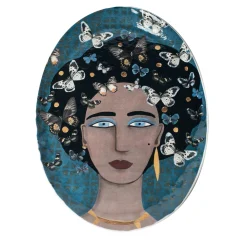 DONNE FIORITE Shamsi Oval Tray