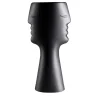Doppiapresenza High Black Vase