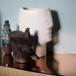 Doppiapresenza Small White Vase