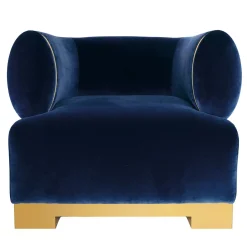 Dorado Prussian Blue Armchair