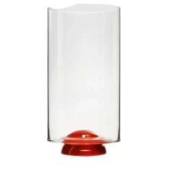Dot Red & Transparent Pitcher by Giovanni Patalano