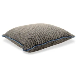Dove Carrè Cushion in Tricot Jacquard Fabric