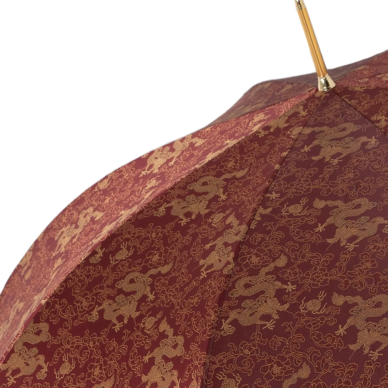 Dragons With Brass Handle Umbrella