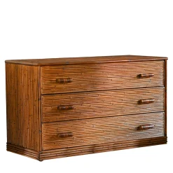 3-Drawer Bamboo Chest of Drawers