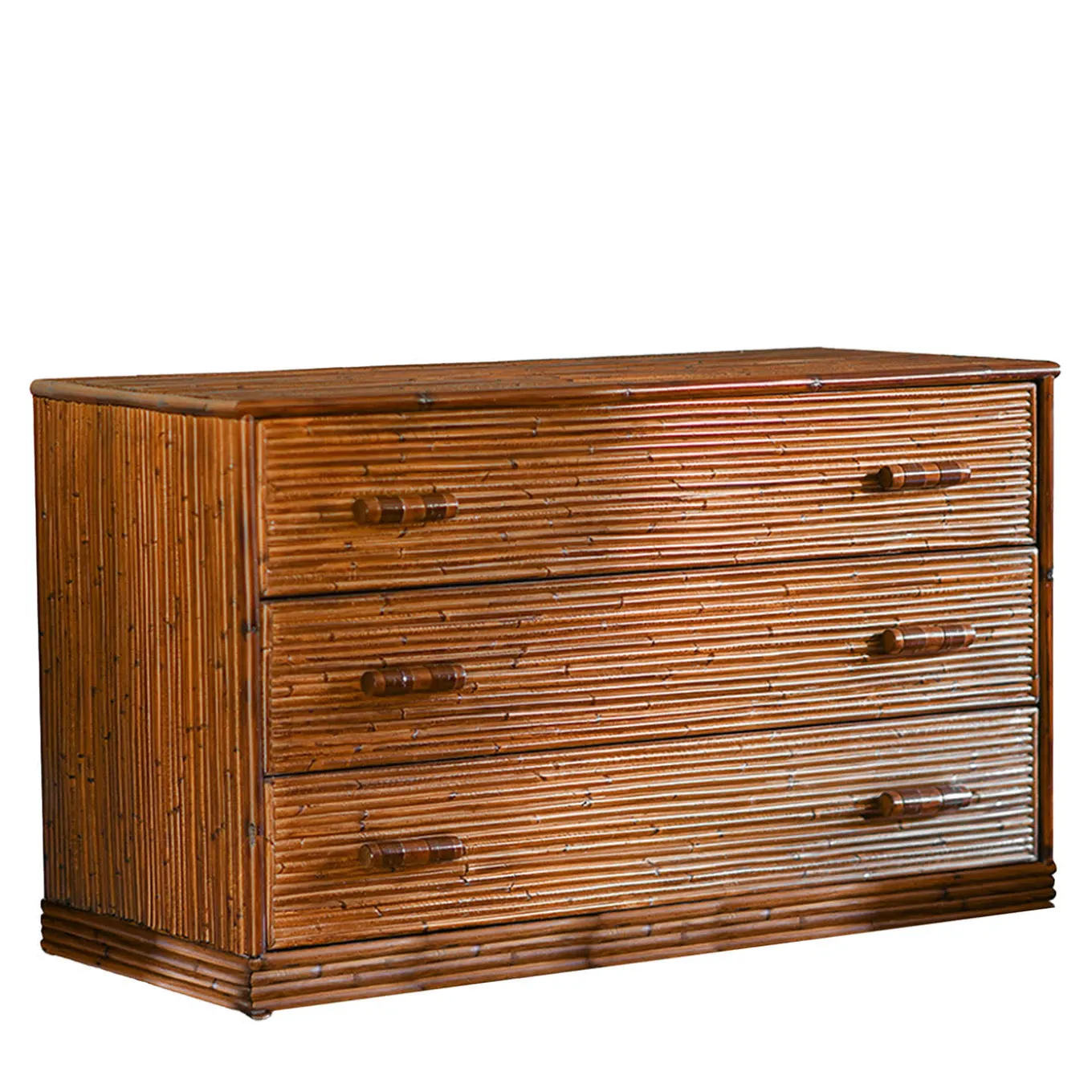 3-Drawer Bamboo Chest of Drawers