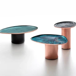 Drop 52 Copper Side Table by Zanellato/Bortotto