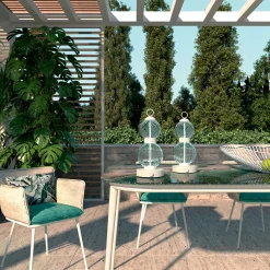 Drop table battery lamp