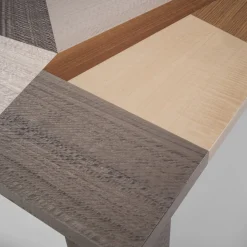 Dry Inlaid Rectangular Polychrome Coffee Table