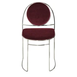 Ducale BZ Chrome and Red Chair