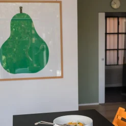 Due, la Pera Silkscreen Print by Enzo Mari