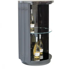 Duilio Drink Cabinet with Casters