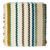 Dune Cube Earth & Green Tones Outdoor Pouf