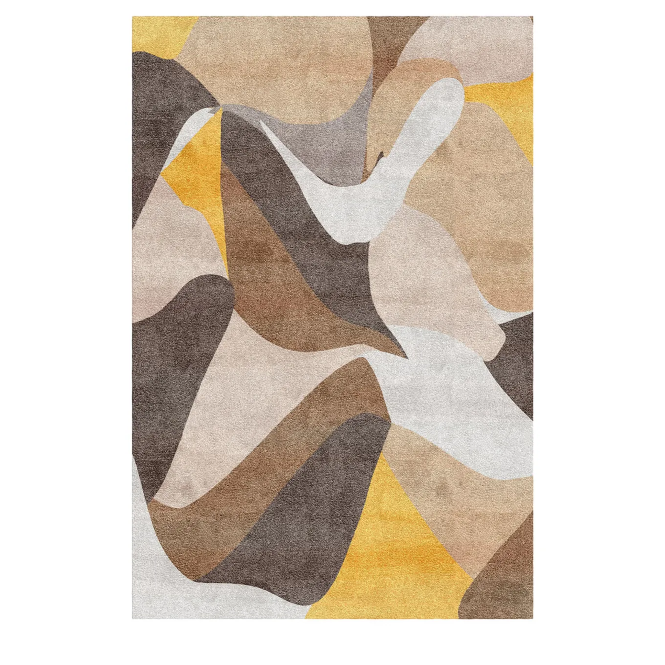 Dune Yellow Rug by Vanessa Ordonez