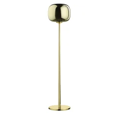 Dusk Dawn Brass Floor Lamp by Branch