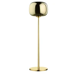 Dusk Dawn Floor Lamp in Polished Brass Finish By Branch Creative