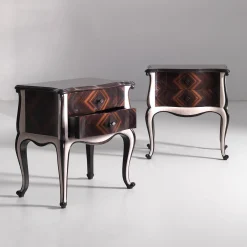 Ebony and Cherry Nightstand
